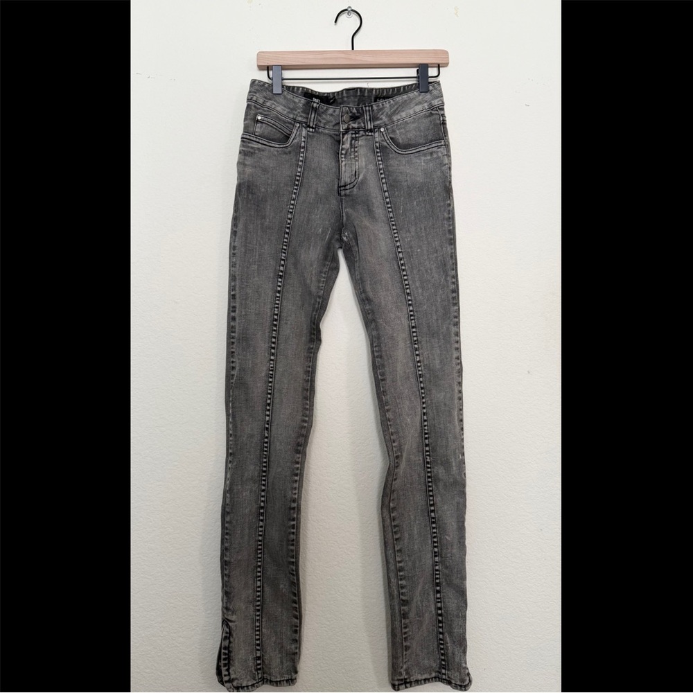 🧸 obey black faded wash high waisted skinny jeans
